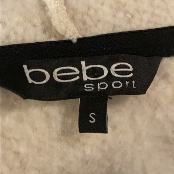 🌟SOLD🌟Bebe Fleece zip up Hoodie💕 - Picture 4 of 5
